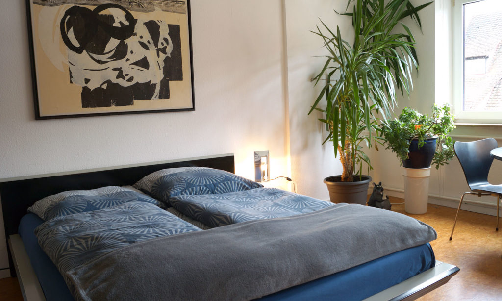 Doppelbett in der Suite #2